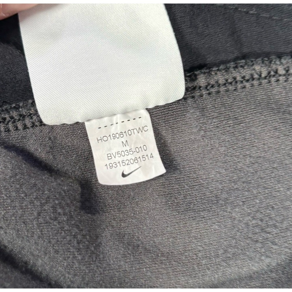 Nike Sportswear Velour Heritage Sweatpants Women M Black Velvet Joggers Athletic - Picture 6 of 7